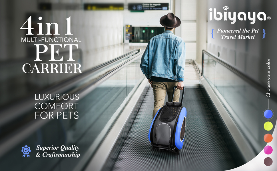 ibiyaya 4 in 1 pet carrier