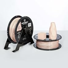 pla roll contains a 1 kg spool at 1.75 mm filament diameter and dimensional accuracy of +/- 0.03 mm