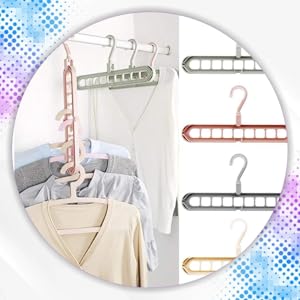 MAXABLE Wardrobe Space Saver Folding Hanger for Clothes/Multi-Purpose SPN-FOR1