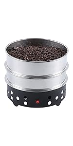Amazon | Bounabay コーヒー豆クーラー コーヒー焙煎冷却機 二