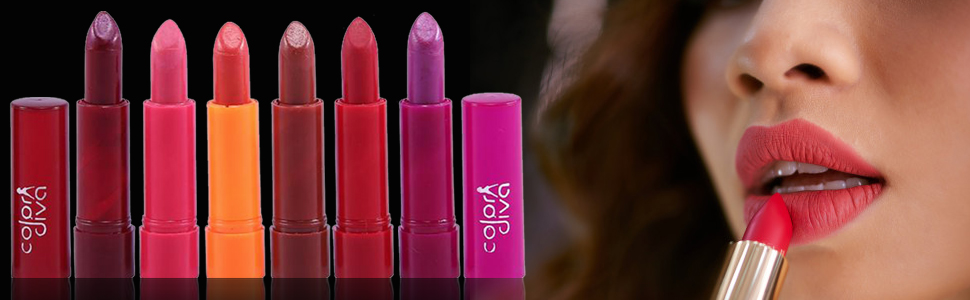 Color Diva Expression Nail Paint And Color Addiction Lipstick Set of 12, GC551