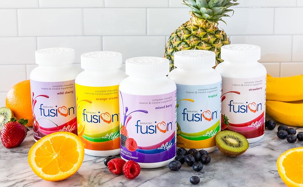Bariatric Fusion Mixed Berry Complete Chewable Bariatric Multivitamin