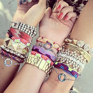 bracelet wearing