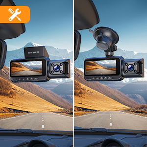 dash cam front and rear