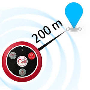 Pager restaurant usage distance