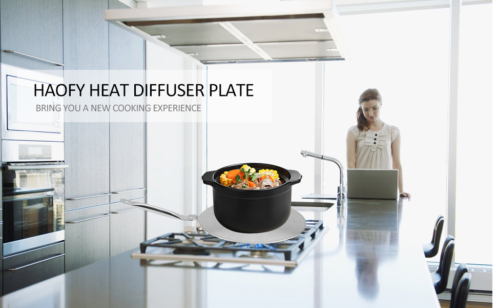 Induction Converter Disk, Heat Diffuser, Stainless Steel Conductive