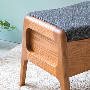 一生紀 ROCCO BOX STOOL (OAK-DGY) 収納付き木製スツール ISSEIKI ROCCO BOX STOOL (OAK-DGY) | 【公式オンラインショップ