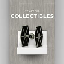 Screwless 4" Universal Shelf for Cloud Security Camera, Baby Monitor, Small Speakers, Electronic