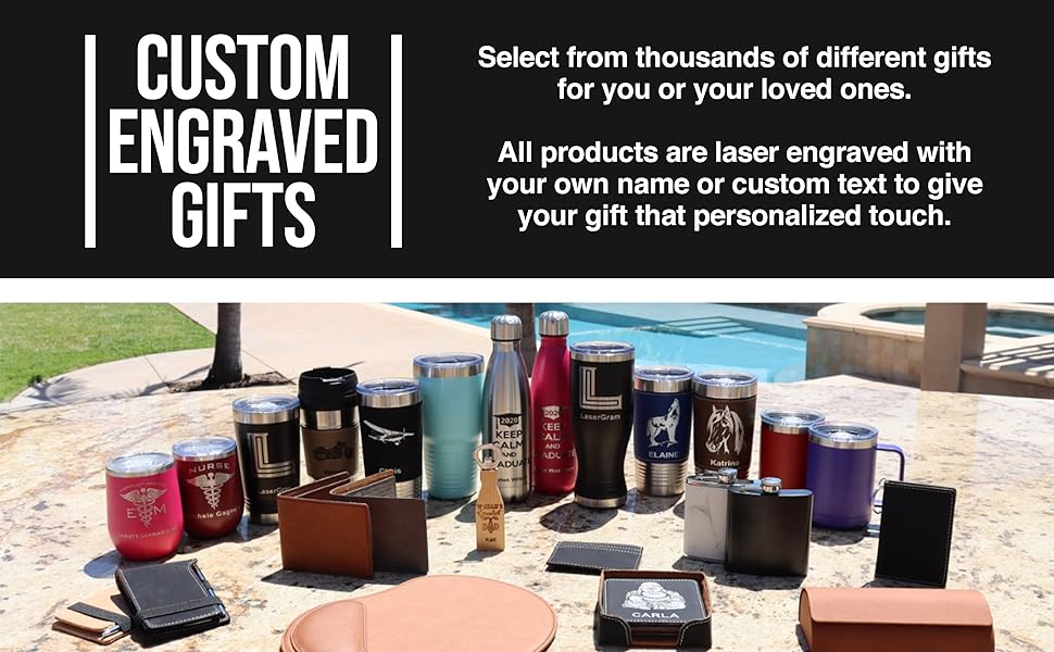 lasergram custom engraved gifts
