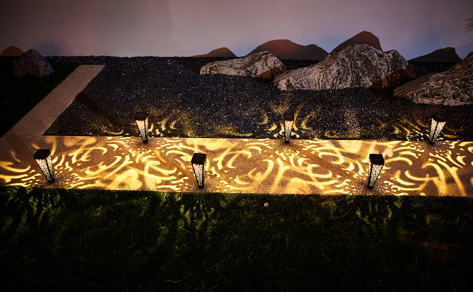 patio decor lawn lights solar