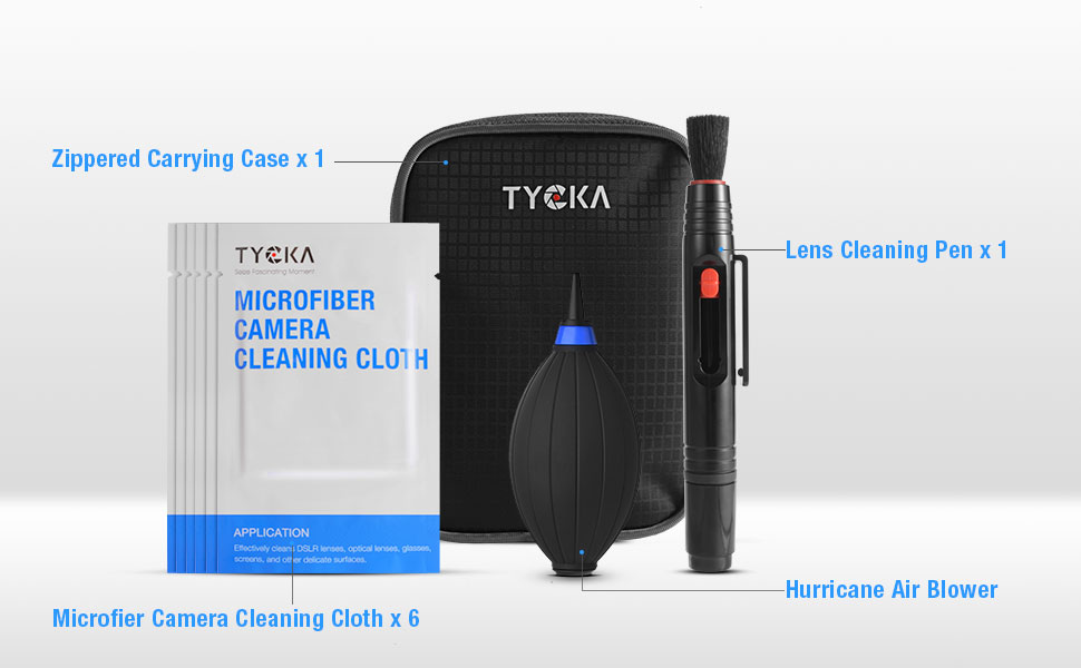 TYCKA Professional Camera Lens Cleaning Kit, Improved Air