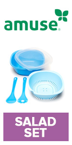 Conjunto de recipientes de alimentos empilháveis e inquebráveis de grau comercial do Alasca com tampa – Feito na Europa (conjunto de 3–40 oz. cada)