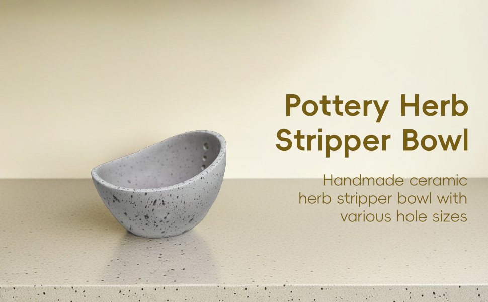 Kitchen gadgets stripper herbs cooking accessories garden fresh pottery bowl supplies vegetable cool