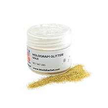 BlackSherbet Hologram Gold Silver White Lavender Dusts Cupcakes Cakes Pops Onyx Sprinkles Sparkles