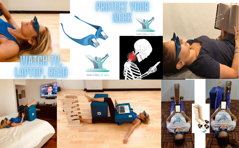 watching adjustable frames perascope comfort lenses read family show television clear image eyes