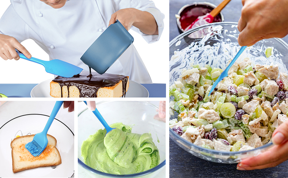 Spatole in Silicone Set
