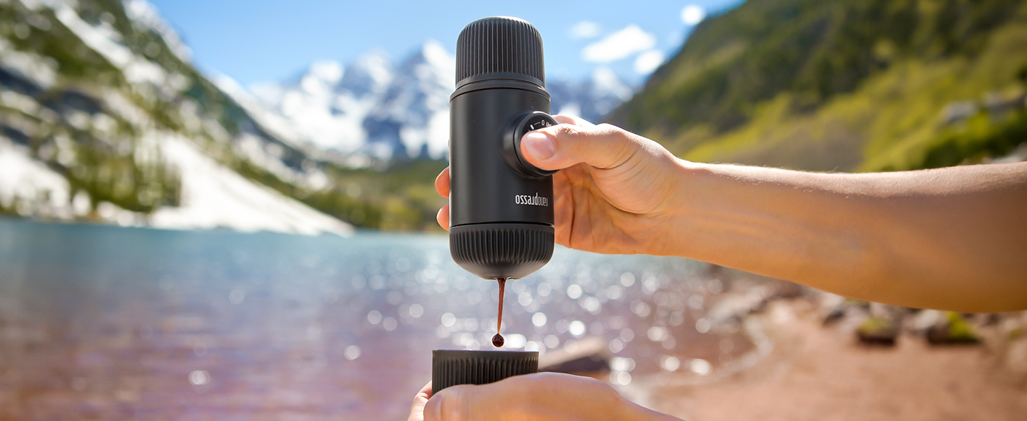 WACACO Nanopresso przenośny ekspres do espresso, ulepszona