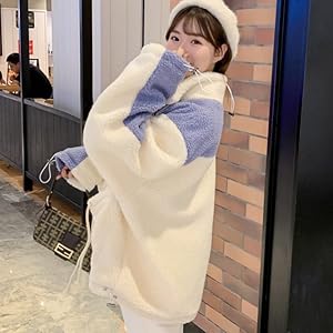 レディース ボアブルゾン