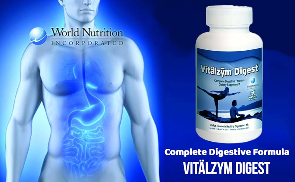 Vitalzym Digest Powerful Digestive Enzyme Formula