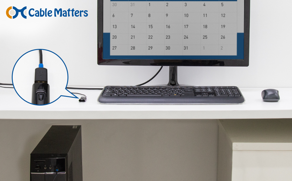 Cable Matters 3Pack Short USB to USB Extension Cable 3 ft (Male to