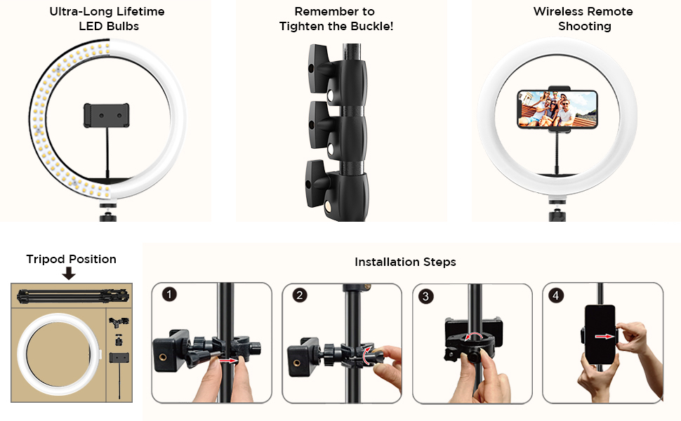 Ring Light with Tripod Stand