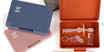 Haakaa Infant Oral Care Set, Rust