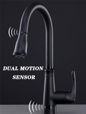 Touchless Kitchen Faucet Pull Down Sprayer