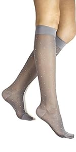 sheer dot stockings