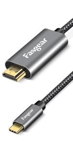 usb c to hdmi 4k 60hz 6ft 10ft thunderbolt cable