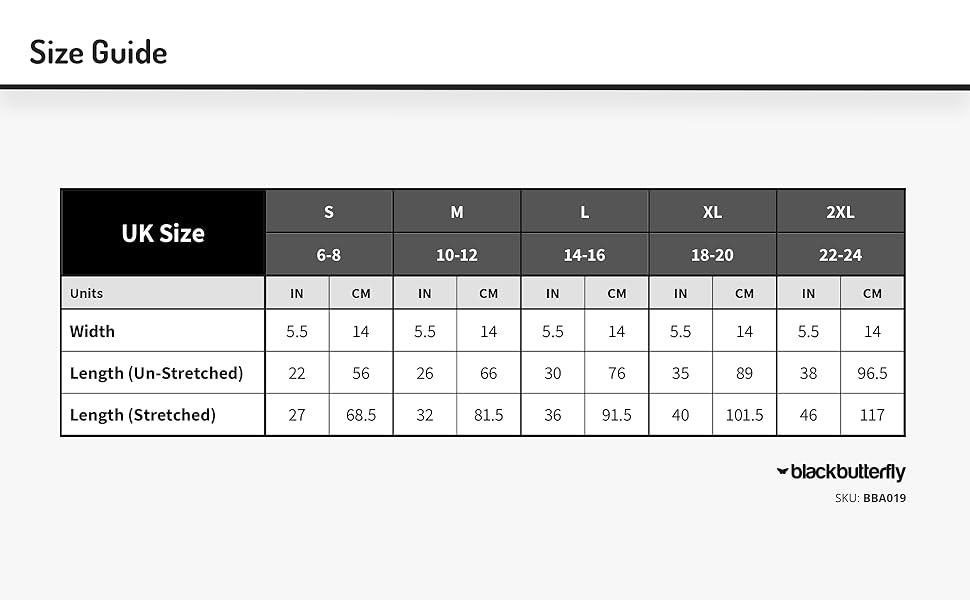 BlackButterfly 5.5 Inch Elastic Waist Corset Belt Amazon.co.uk Fashion
