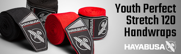 Image of black and red hand wraps