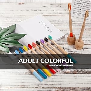 bamboo toothbrushes kids charcoal toothbrush adult natural color friendly wooden tooth brush organic
