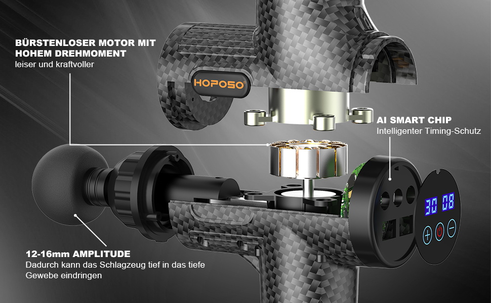 Pistola de masaje, dispositivo de masaje