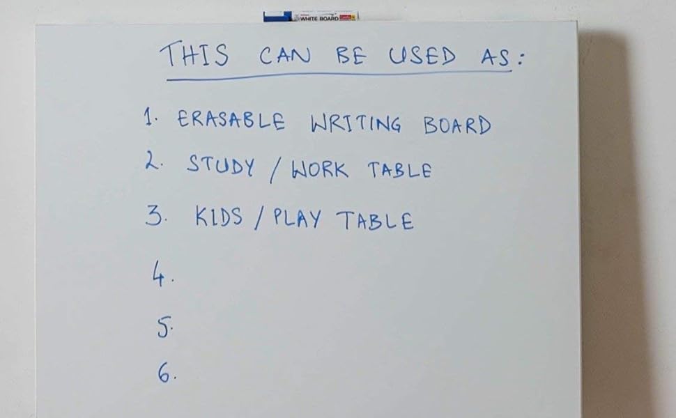 Erasable Writing Board