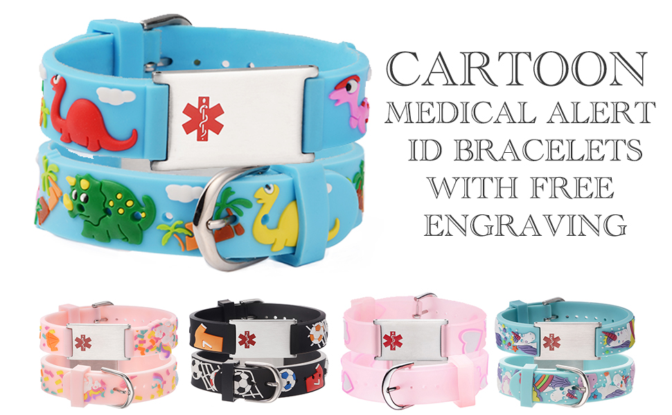 kids medical id bracelets