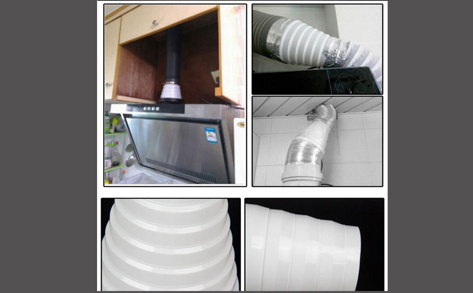 Plastic Round Fittings Duct Pipe ReducerDucting Pipe Multi Reducer