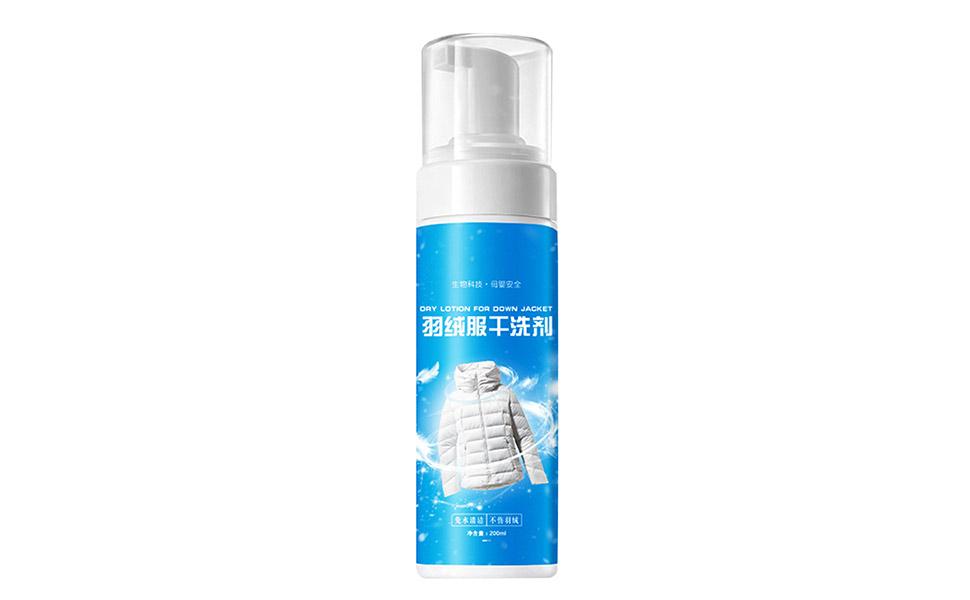 Down Jacket Foam Dry Cleaner,Down Jacket Cleaner Spray Foam Spray Quick Cleaning Laundry