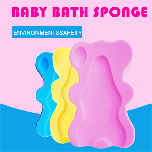 natural baby bath sponge baby bath foam insert baby bath foam pad baby bath mat sponge