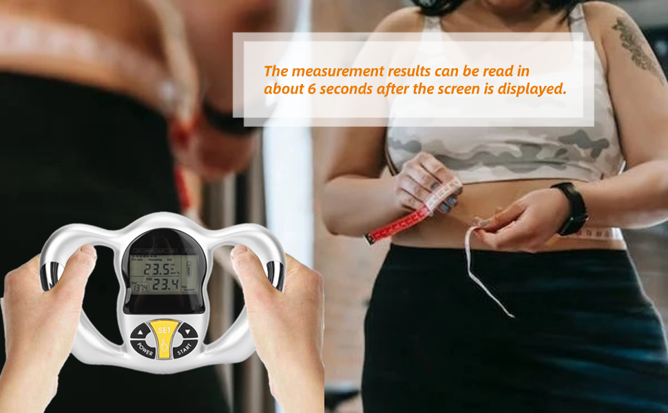 Digital Body Fat Analyzer for Personal Health, Calorie BMI