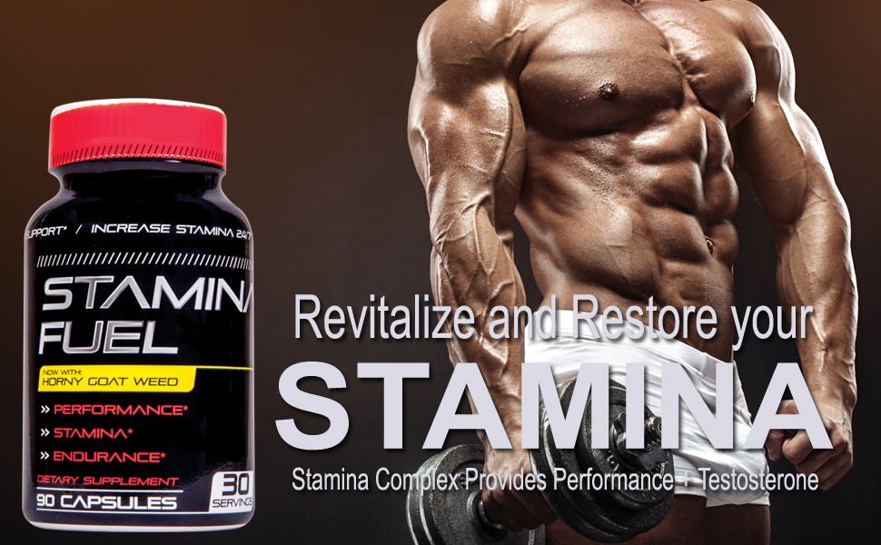 Stamina fuel energy endurance stamina complex for men and women 90 count made in the usa