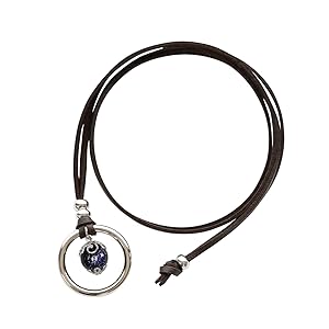 レザーリングネックレス ブラウン レザーリング – Laluce Online Store