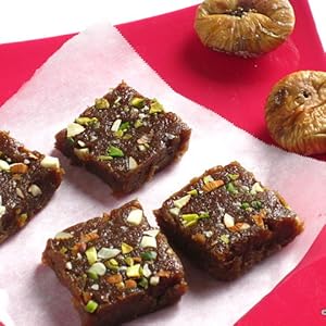anjeer chakki barfi figs food use kitchen cooking festival mithai