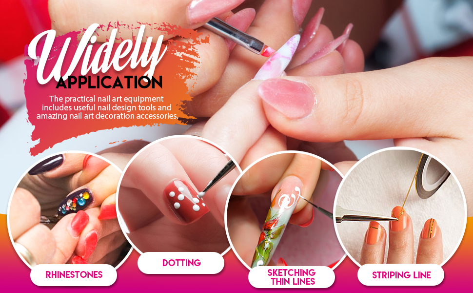 Nail Art Brushes Kit