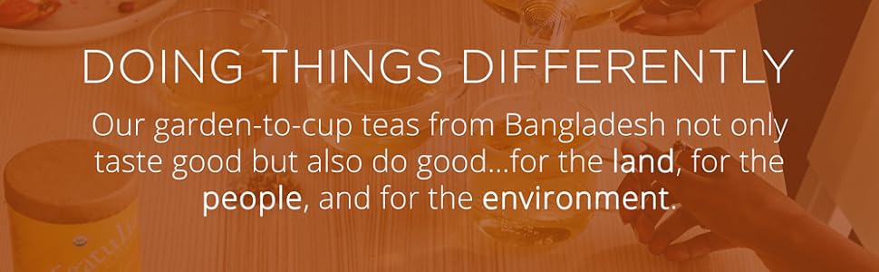 Doing things differently.