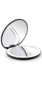 compact led chargable mirror