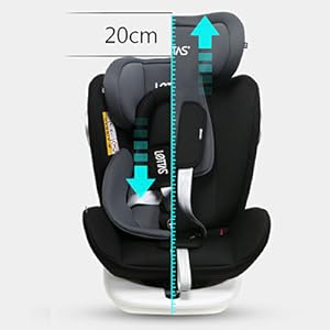 LETTAS チャイルドシート ISOFIX 360°回転式 Amazon | LETTAS チャイルドシート 360° 回転式 0か月~12歳頃(0