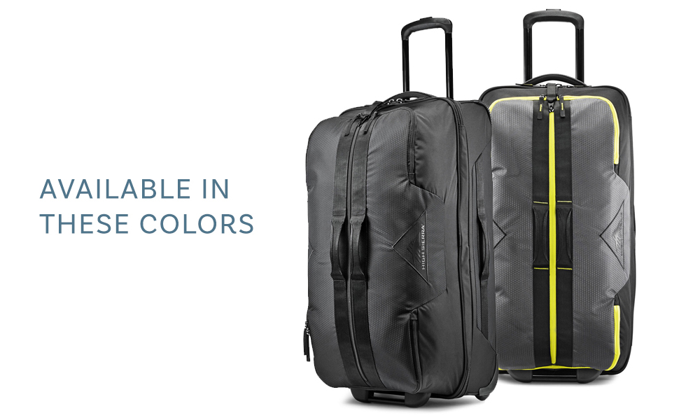 high sierra 34 inch wheeled duffel