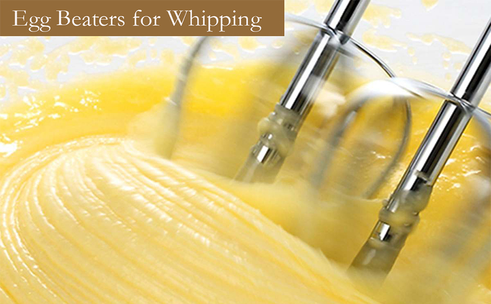 Hand Mixer Electric, 300W Ultra Power Handheld Mixer with