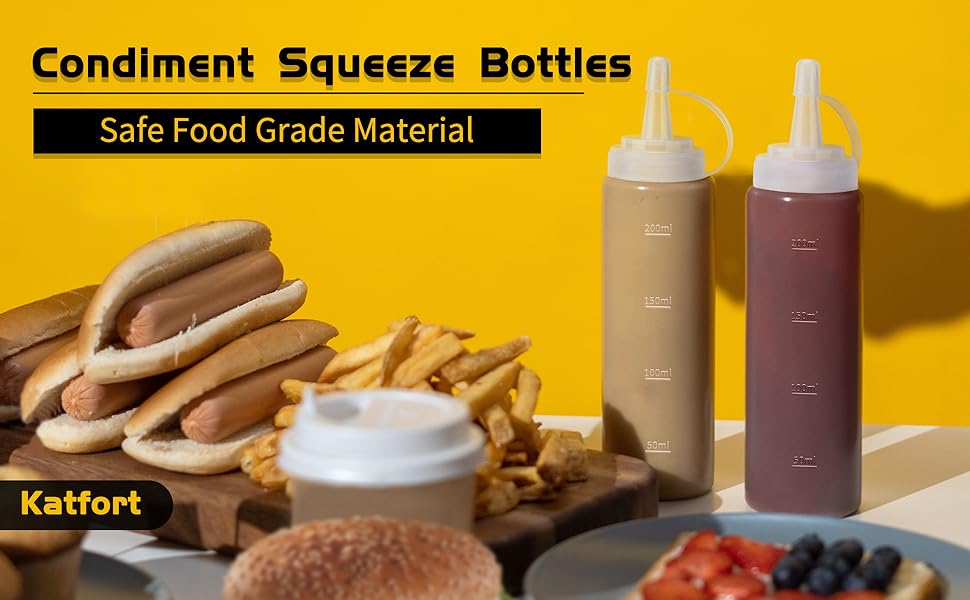 Squeeze Bottles 8oz