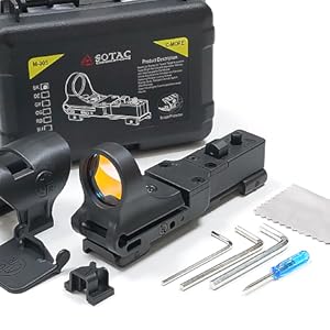 ブラック 光学サイトスコープ 調整可能 Amazon.co.jp: FOCUHUNTER 1x28mm 軽量ファイバーレッドドット